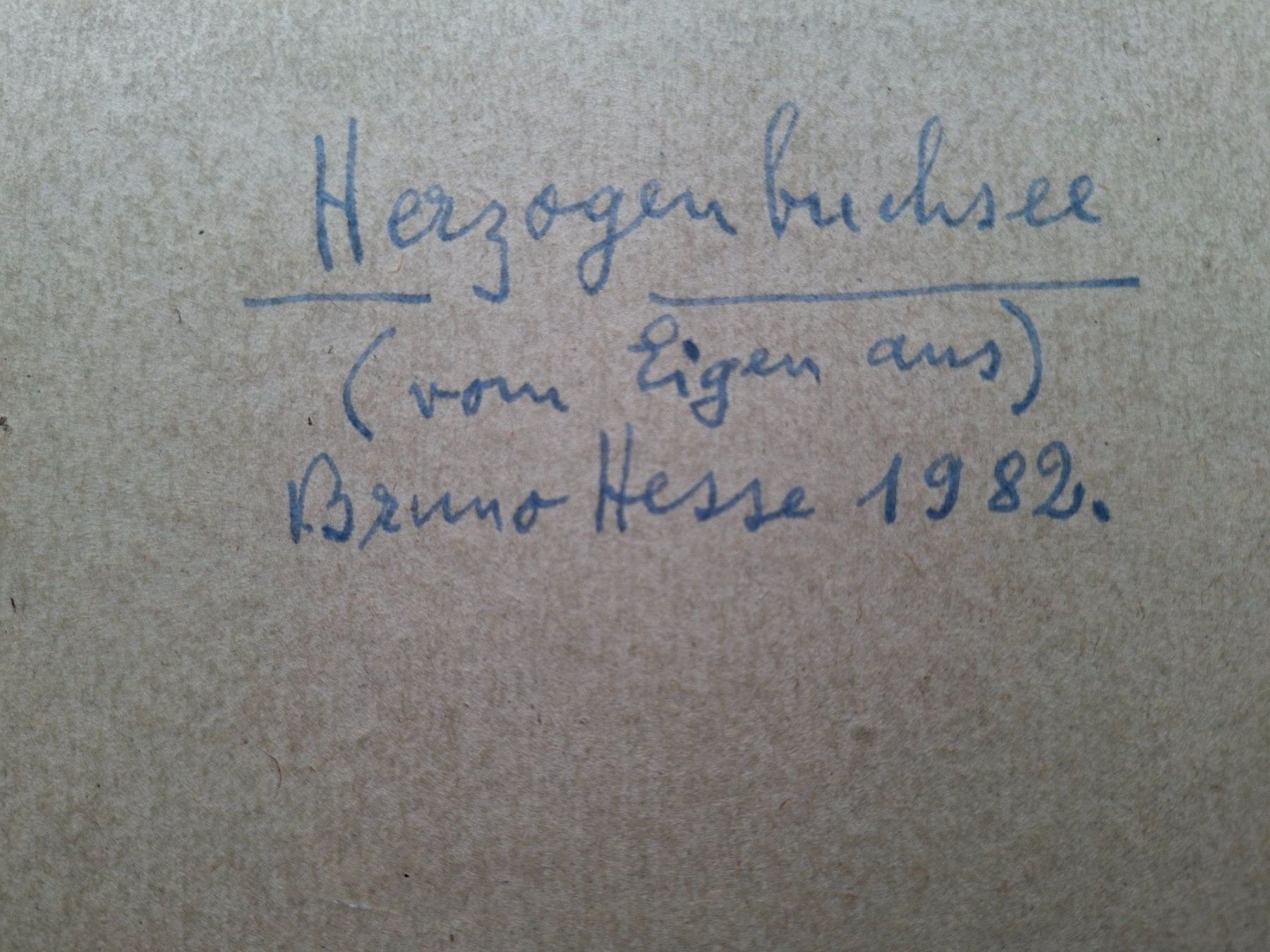 Gemälde: Bruno Hesse, Aquarell 1982, Herzogenbuchsee vom Eigen – Gebraucht aus Herzogenbuchsee von Herkules9 3