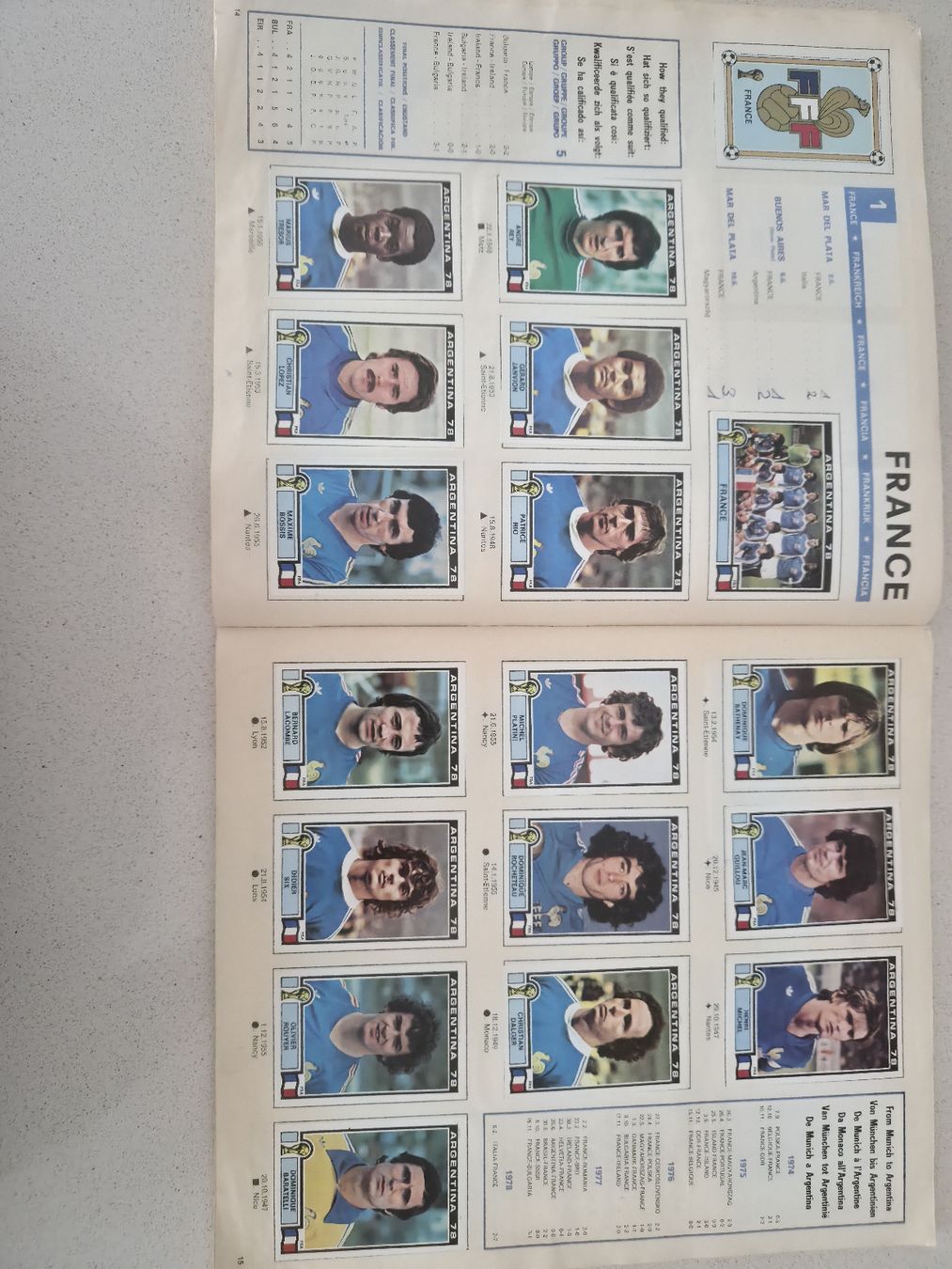 Panini Album: PANINI 1978 ARGENTINA KOMPLETT – Usato da Wald ZH venduto da mnml_18 6