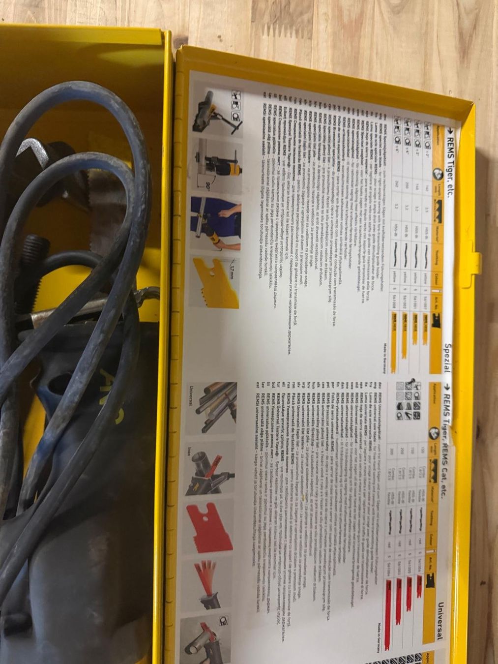 Rems Alle Maschinen: REMS Tiger SR- Rohrsäge – Gebraucht aus Olten von mon_dhy5 3