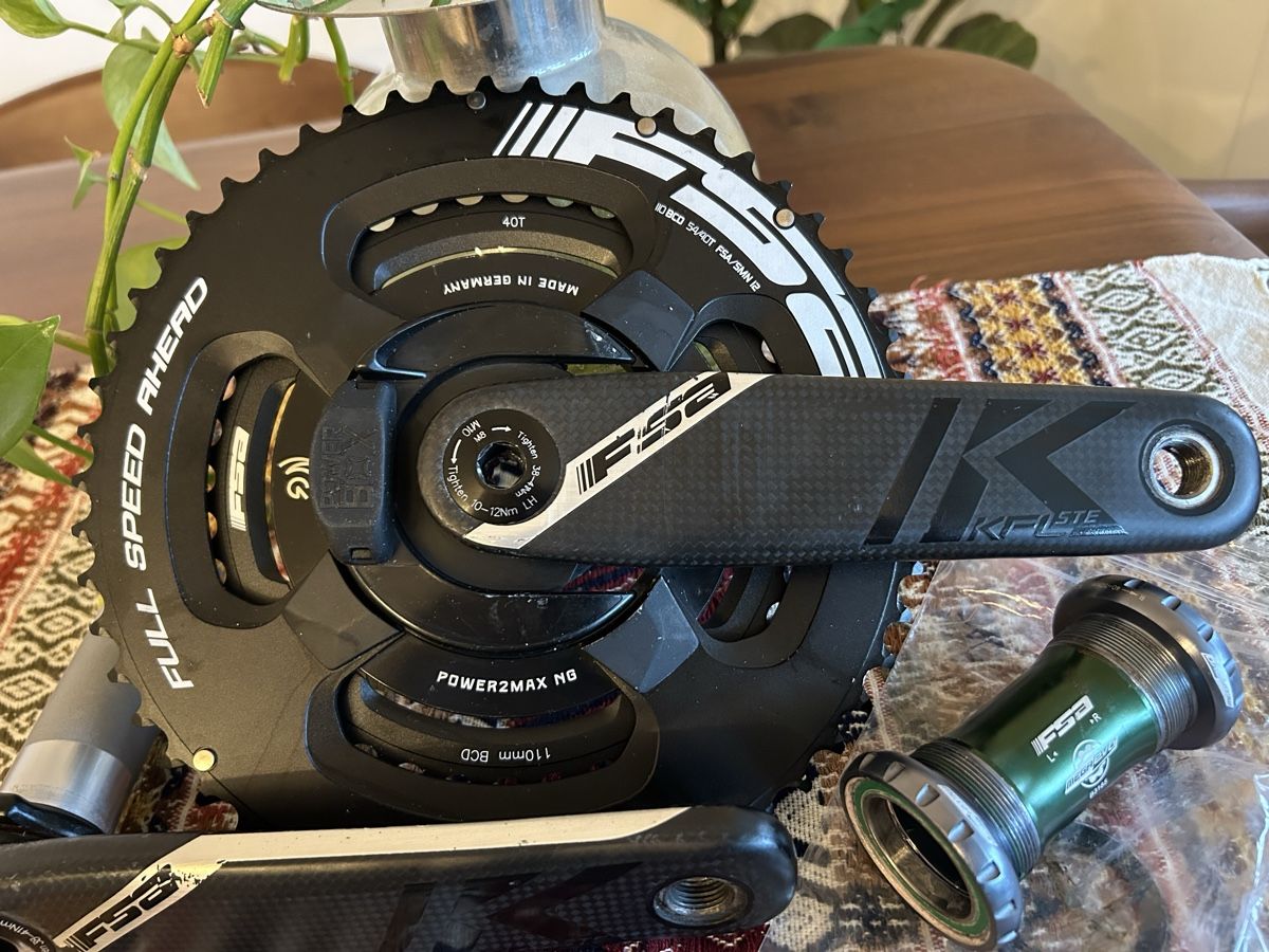 Ersatzteile: FSA Powerbox K-Force Team Carbon Powermeter crankset – Gebraucht aus Genève von PSG-CC 1