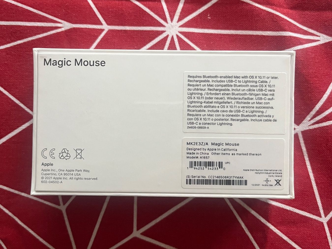 Apple Mouse: Apple Magic Mouse NEU – Nuovo e nell'imballaggio originale da Winterthur venduto da NPogho 2