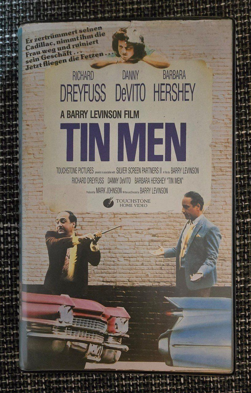 Tutti i VHS: Tin Men - Richard Dreyfuss, DeVito, VHS Kassette! Top! – Usato da Möhlin venduto da bea_gb97