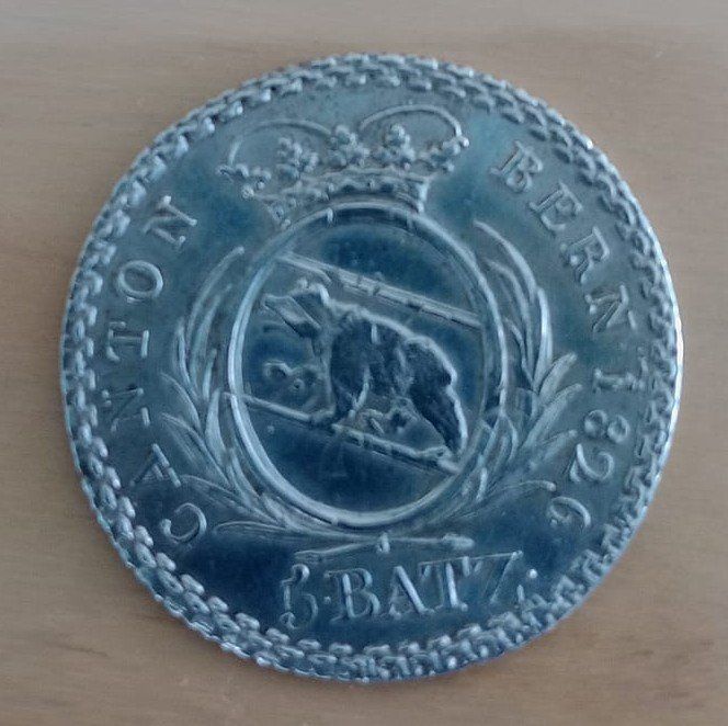 Tutti le monete: 5 Batzen 1826 Bern vz+ – Usato da Rickenbach b. Wil venduto da King_Naresuan