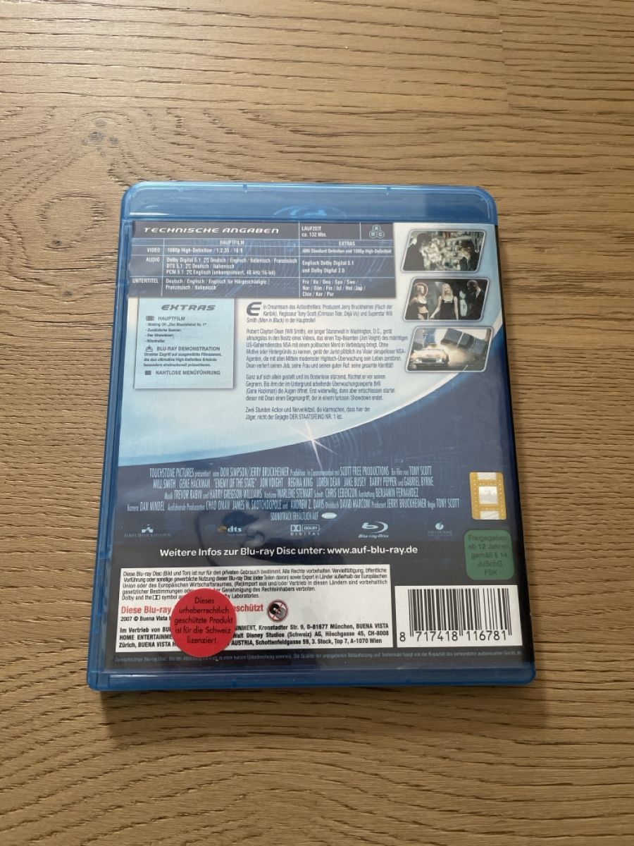 Tutti i DVDs: Der Statsfeind Nr. 1 – Usato da Sargans venduto da Didis 1