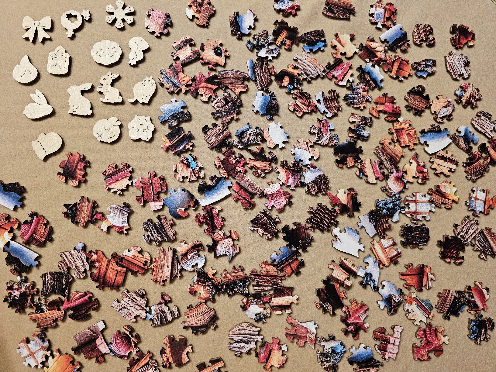 Puzzle: Süsses Holzpuzzle "Hase" Grösse A3 – Nuovo (secondo la descrizione) da Bütschwil venduto da Taranabo 2