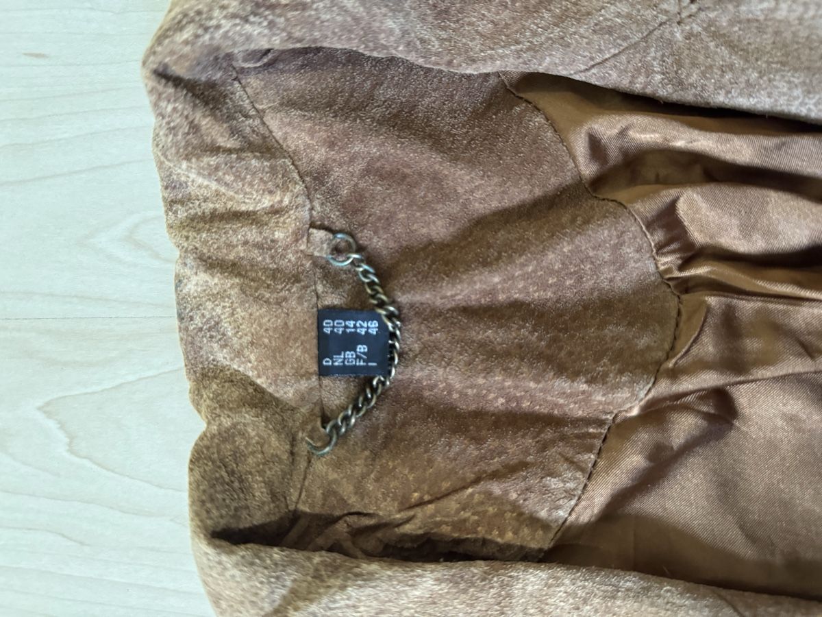 C&A Giacche: Veste en cuir vintage – Usato da Villeret venduto da bys_k95b 6