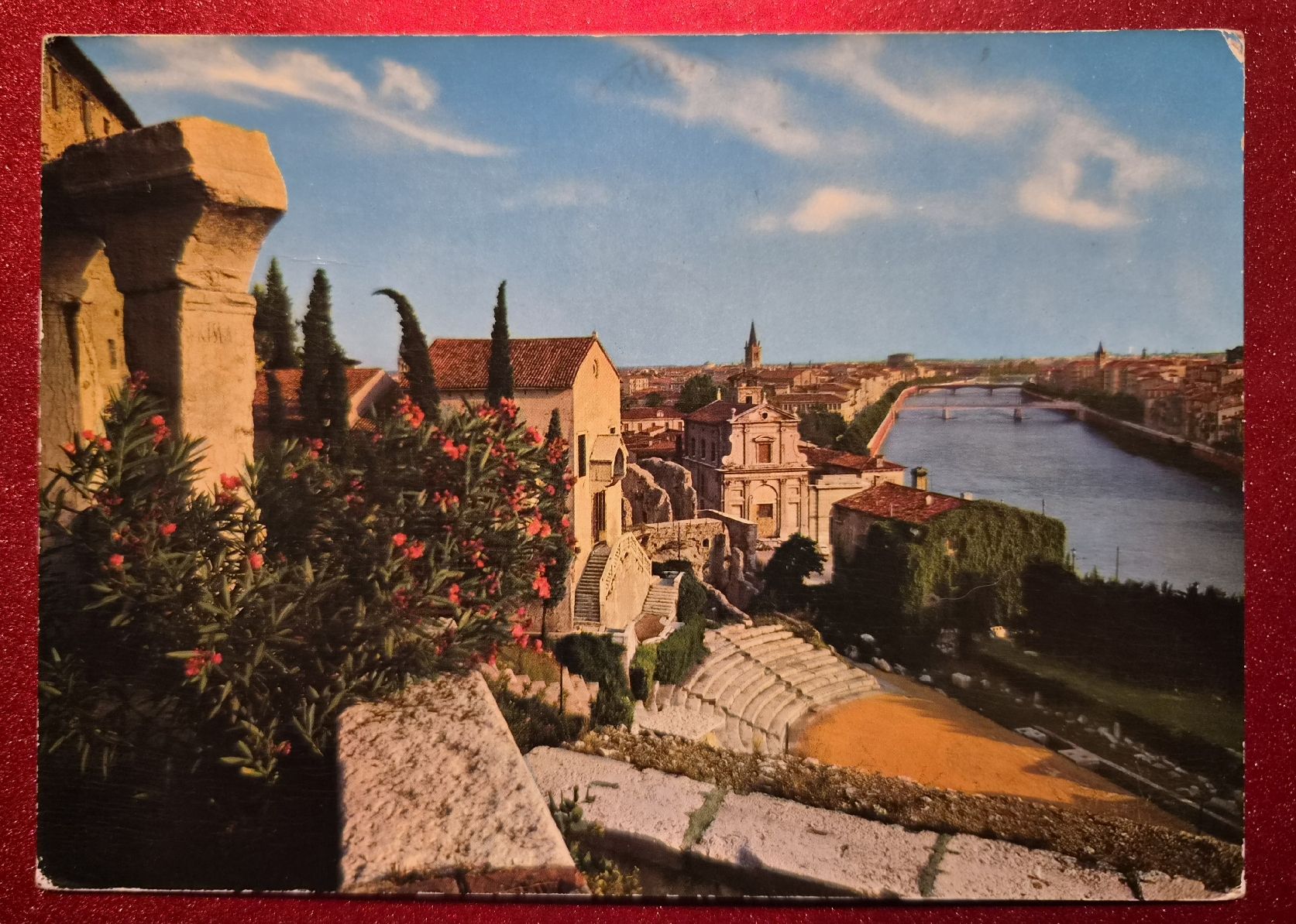 Cartoline postali: Verona Italien, 1965 – Usato da Melchnau venduto da Arthurius