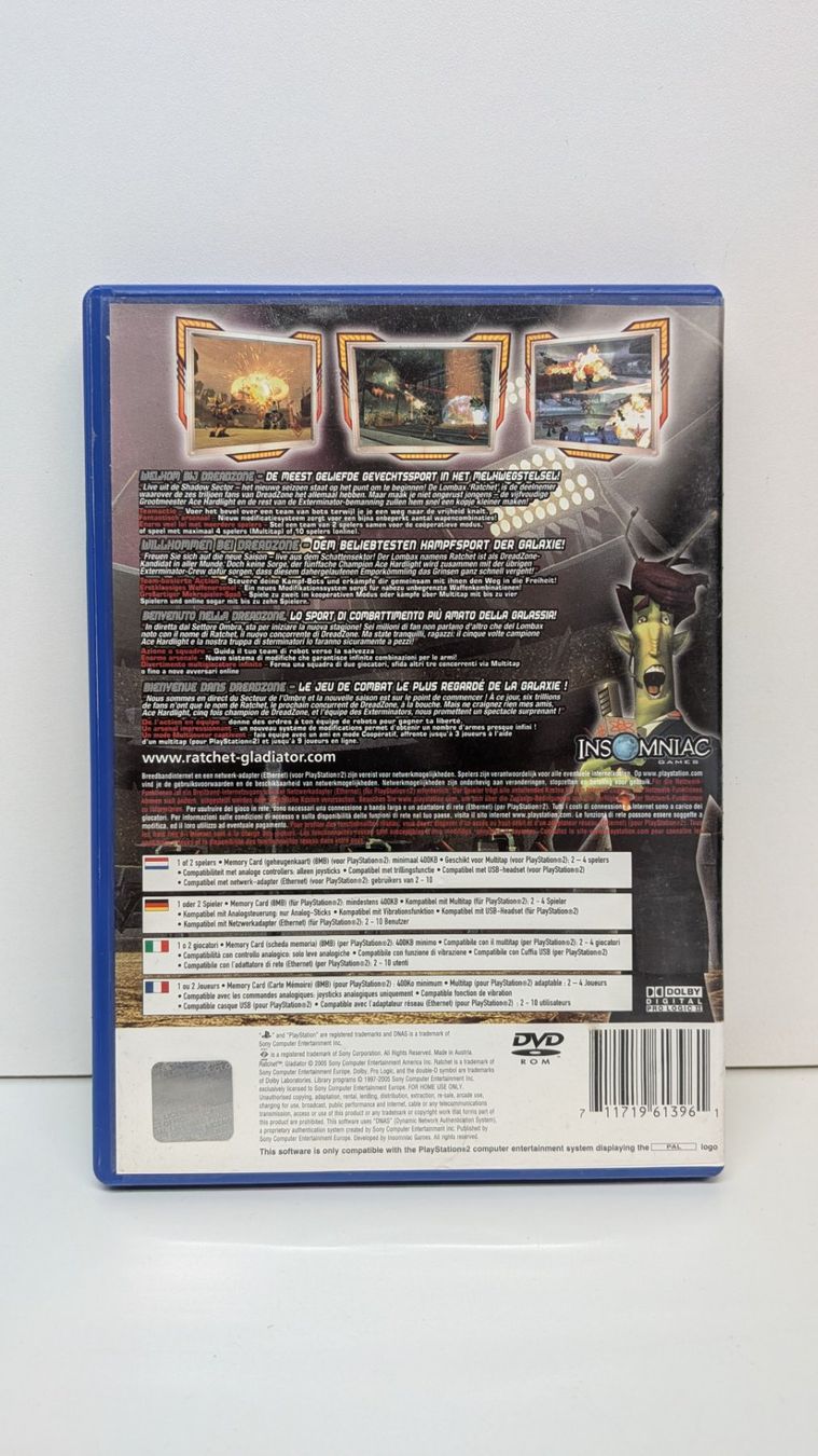 Giochi: Ratchet Gladiator - PlayStation 2 – Usato da Menziken venduto da mame18 2