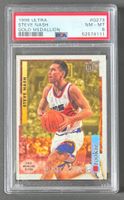NBA Steve Nash 1996 Ultra Gold Parallel Rookie Card PSA 8
