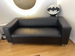 IKEA KLIPPAN 2er-Sofa  Bomstad schwarz | wie neu