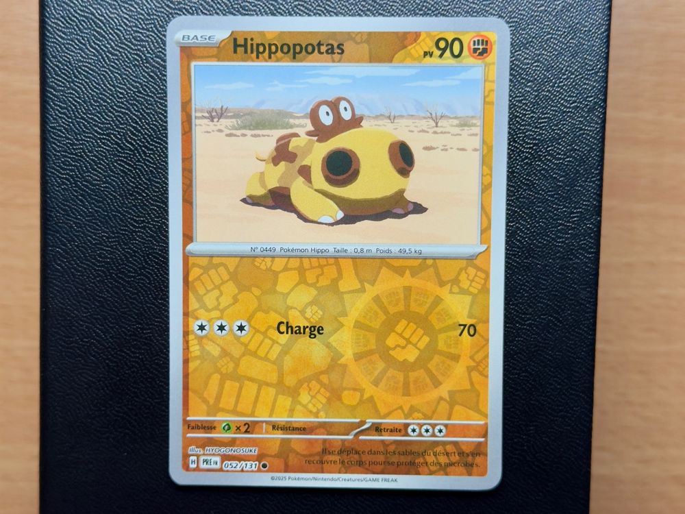 Hippopotas REVERSE (052/131) Évolutions Prismatiques PRE FR (D'occasion ...