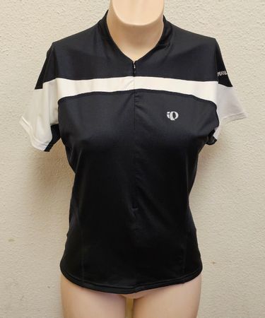 PEARL iZUMi Damen Velotrikot Gr. M Schwarz Weiss Fahrradtrik