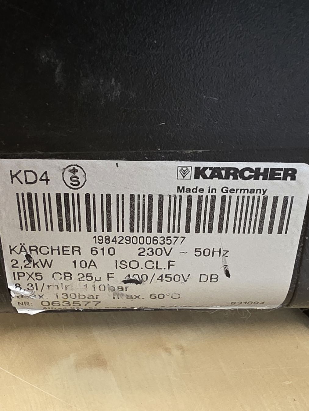 Kärcher Idropulitrici ad alta pressione: Kärcher K3.20 Hochdruckreiniger  + Kompressor – Difettoso da Alberswil venduto da mario889 3