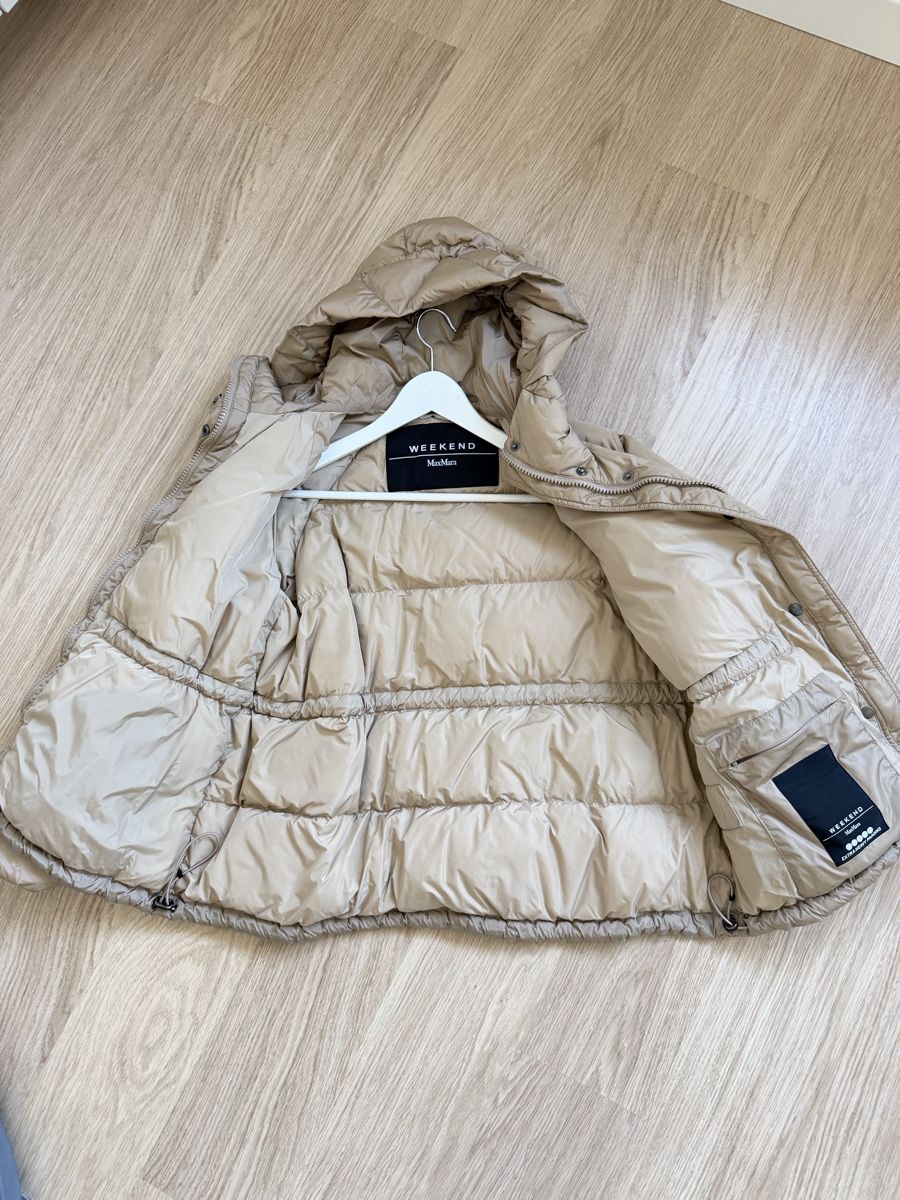 Max Mara Giacche: Weekend MaxMara Daunenjacke beige Grösse S – Usato da Killwangen venduto da was.sharp 2