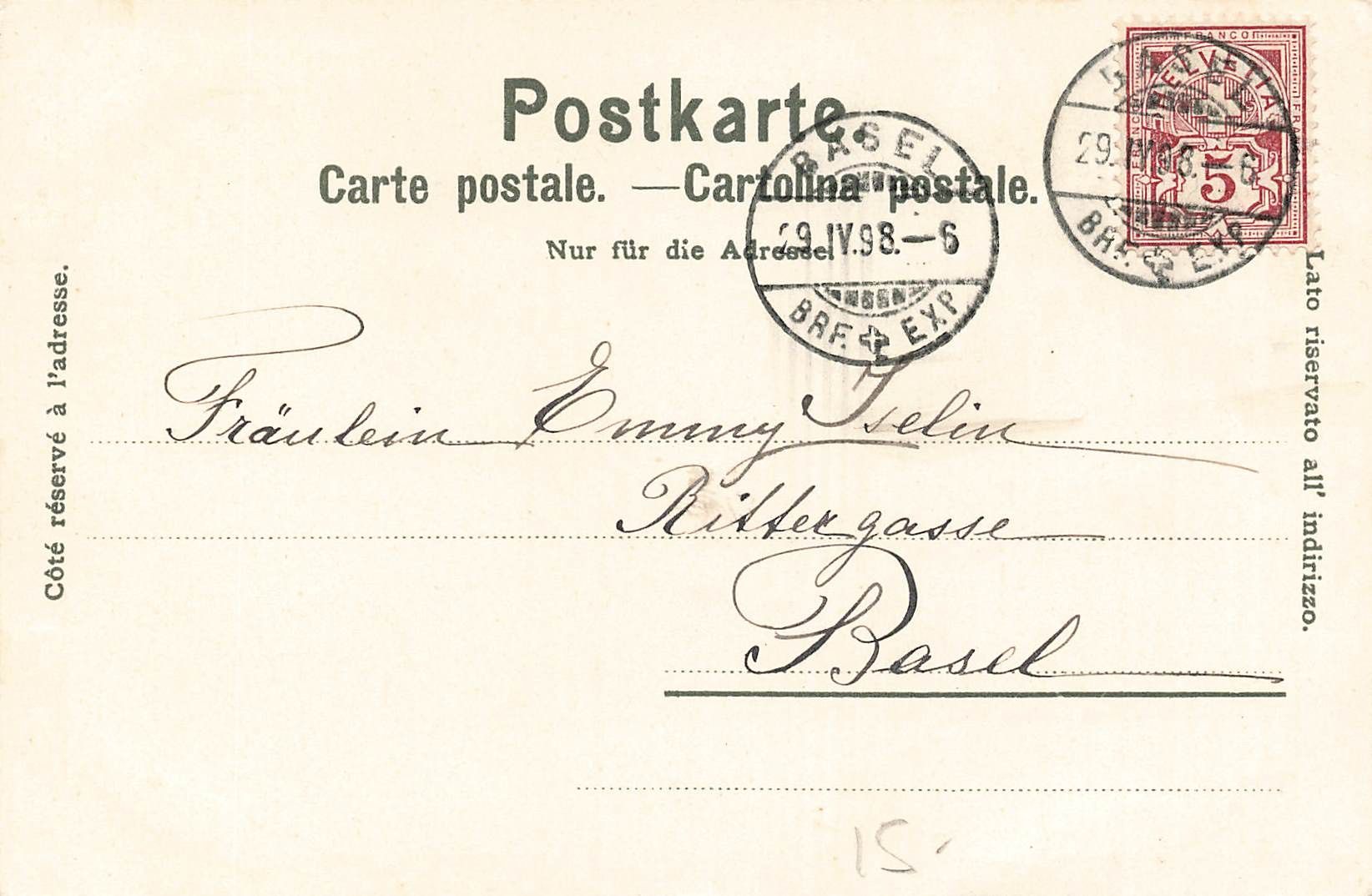 Cartes postales: Basel – D'occasion à Biasca par Blenio71 1
