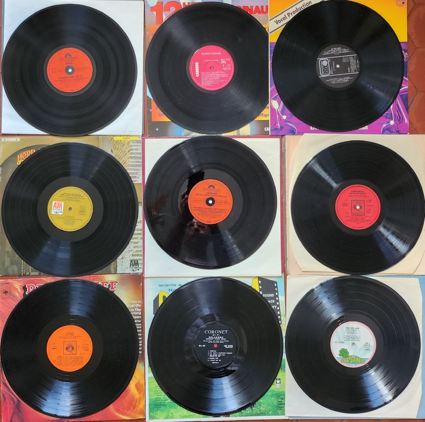 Dischi in vinile: LP Lot Herb Alpert Ray Conniff Cat Stevens ABBA Oklahoma – Usato da Zürich venduto da BAENZERINO 2