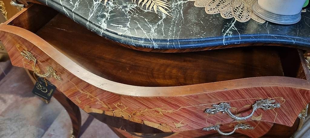 Cassettiere: Französische Kommode Louis XV, geschweift – Usato da Kaufdorf venduto da Nati-Nati 9