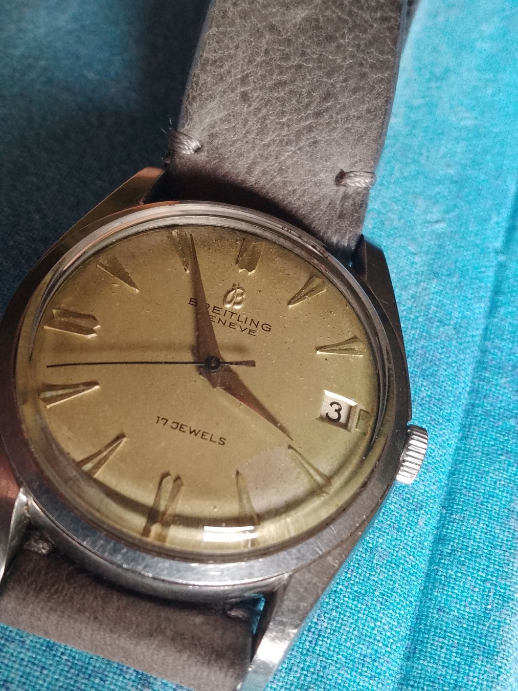 Breitling Uhren: Breitling 1960 Handaufzug 35mm läuft – Gebraucht aus Agno von sam2608 4