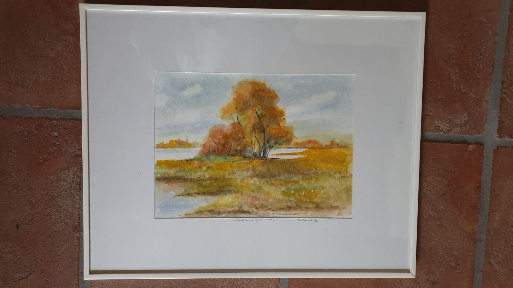 Dipinti: Milo E. Steppacher. Rohrspitz am Bodensee. – Usato da Goldach venduto da armando_r 1