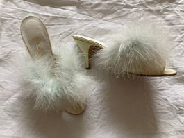 Paire de mules style boudoir - Cifola al Tritone - Années 60