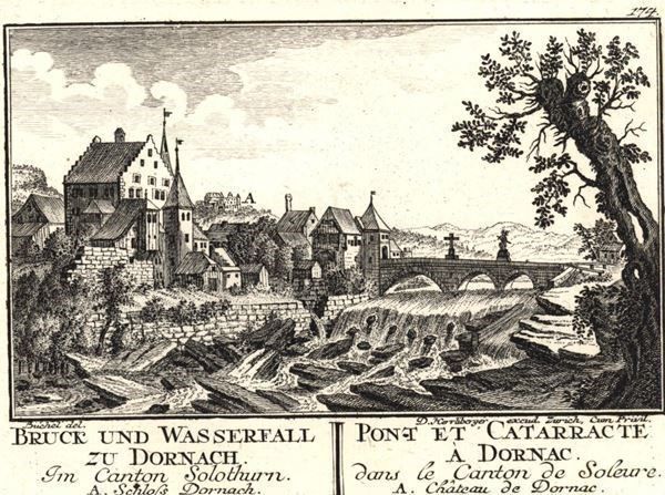 Incisioni: Dornach von Herrliberger 1757 – Usato da Rafz venduto da Helvet32