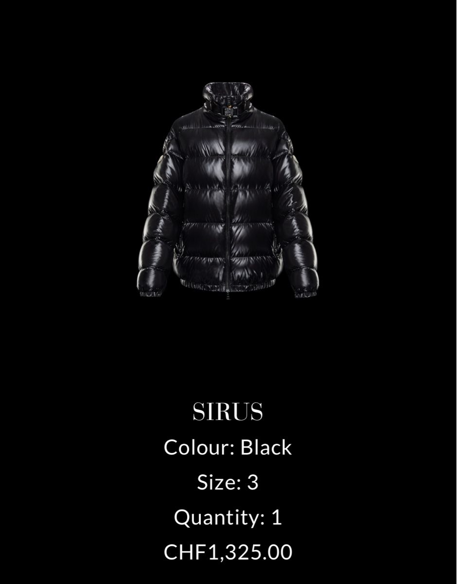 Moncler Giacche: Moncler Genius Down Jacket, Shiny Black, Men's Size 3 – Usato da Malans venduto da hype99 4