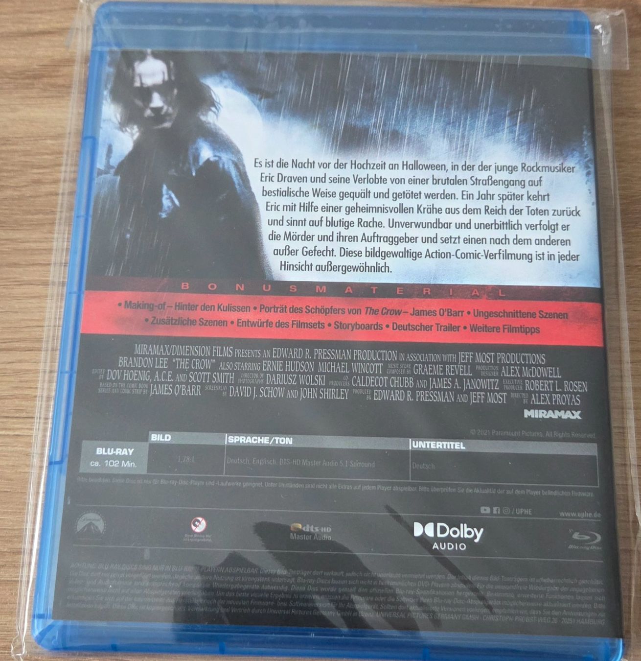 Alle DVDs: The Crow – Gebraucht aus Sarmenstorf von superfanky 1