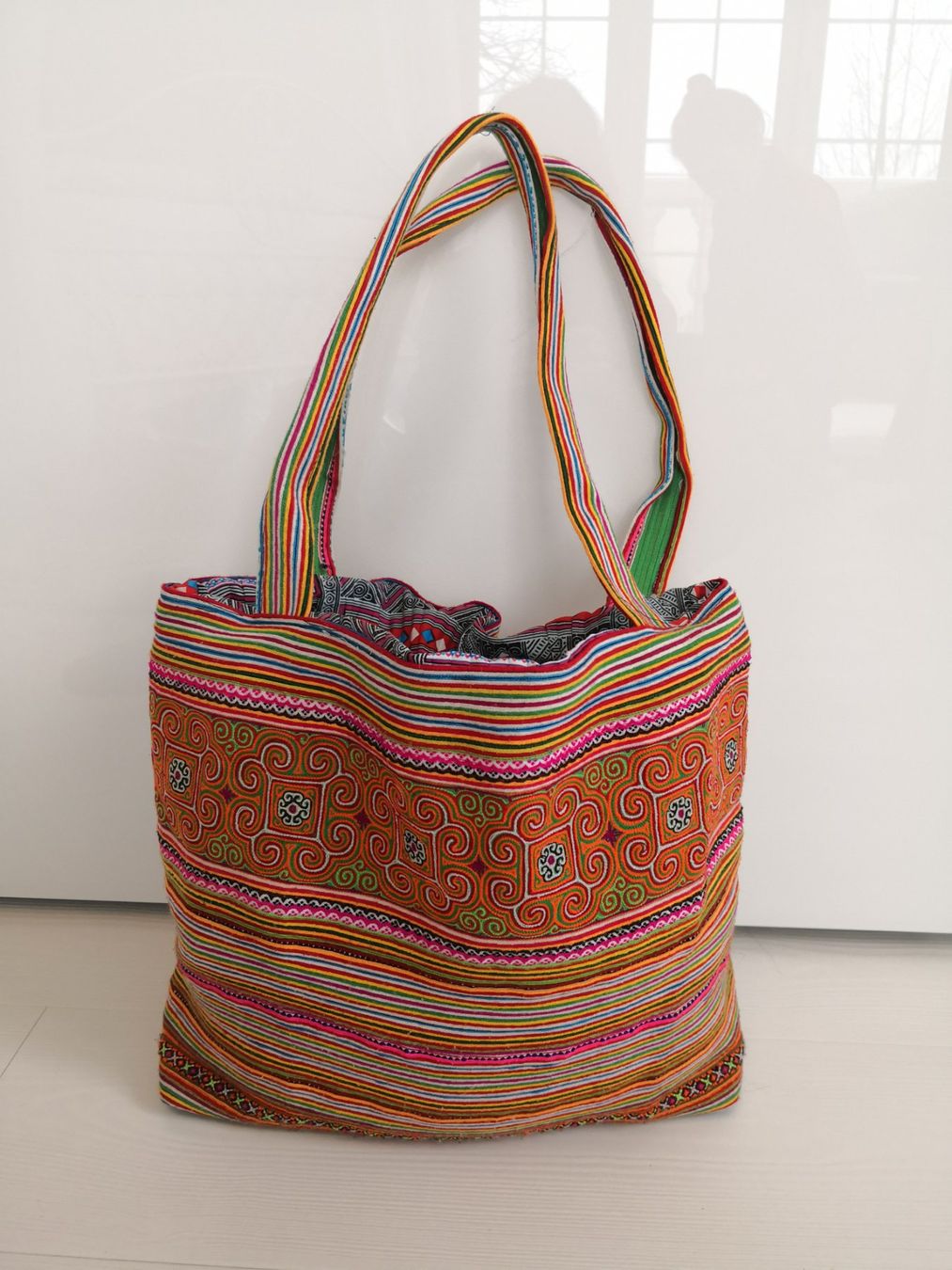 Taschen für Damen: 🤩BOHO-CHIC HANDGEMACHTE ETHNO PATCHWORK XXL TASCHE NEU – Neu (gemäss Beschreibung) aus Olten von Naja-Twins-Twins 5