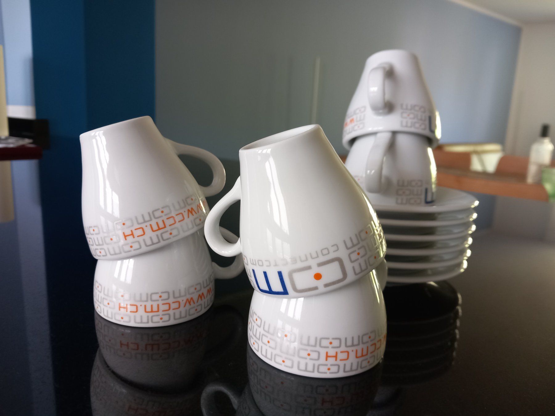 Tazze: 6er-Set Espressotassen – Usato da Wettingen venduto da newwave_pug