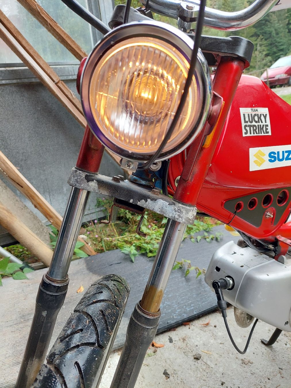 Sachs Mofas: Mofa Sachs 503 rot blau  – Gebraucht aus St. Urban von pon_lj2k 3