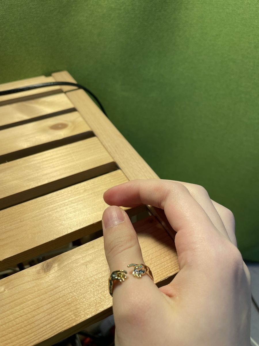 Anelli: Goldener Ring mit Hände-Design – Nuovo (secondo la descrizione) da Dittingen venduto da nje_9nlt 4