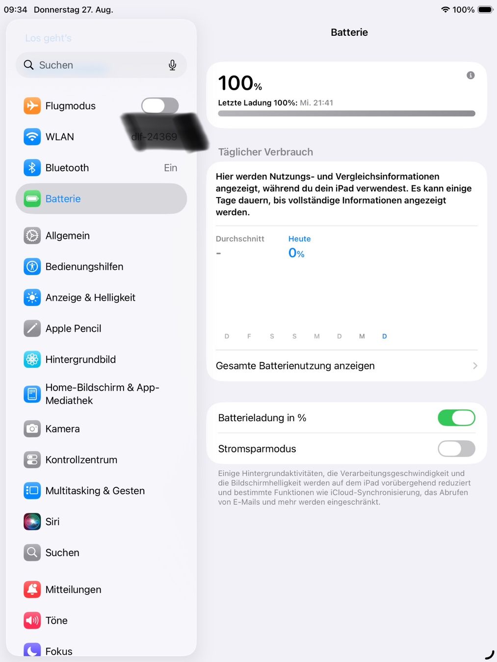 Apple Tablet PC: iPad Air 3. Gen. Wi-Fi, 64GB – Gebraucht aus Schaffhausen von Tempera 7