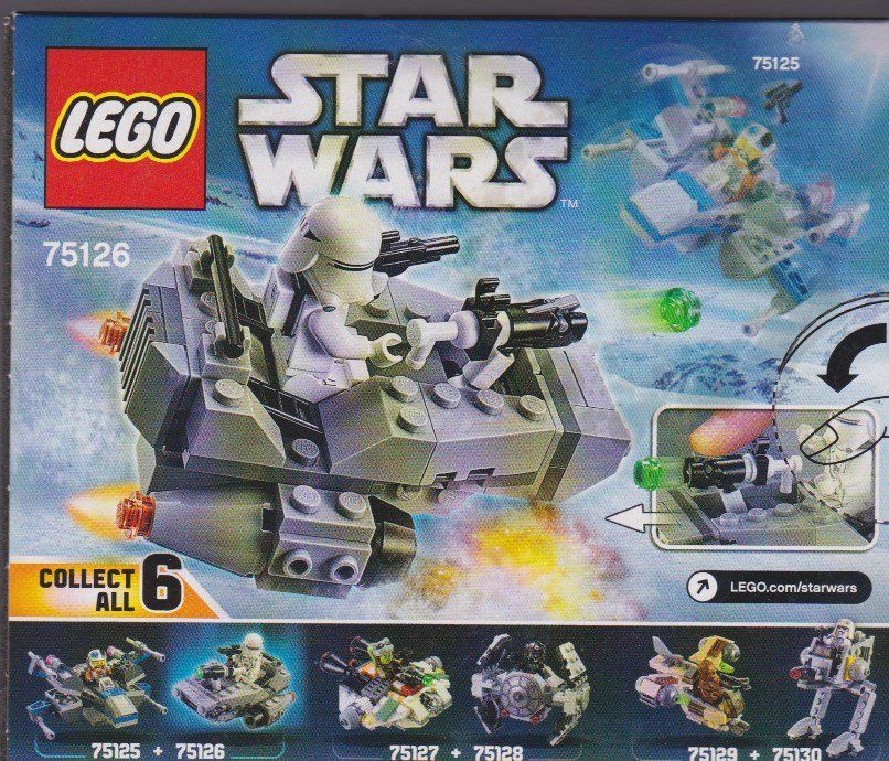 Lego Kit di costruzioni: LEGO STAR WARS 75126 FIRST ORDER SNOWSPEEDER  MICROFIGHTER – Nuovo e nell'imballaggio originale da Vezia venduto da Aquarius_Age 1