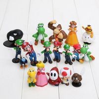 Figurinen Mario Bros Lot 18 Stk.