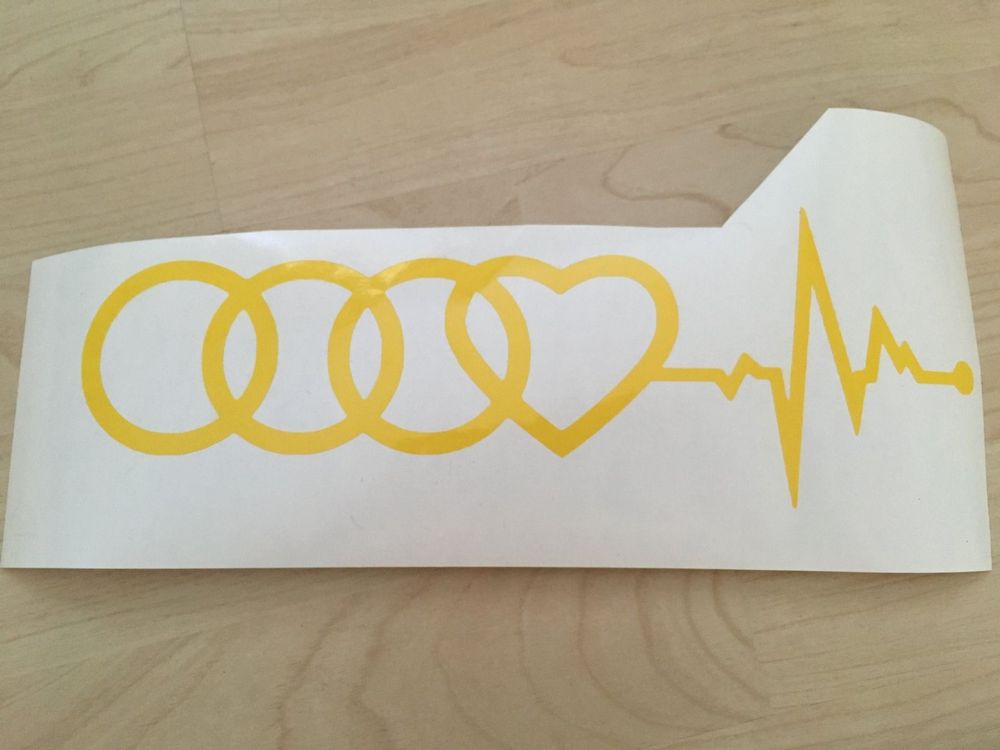 Audi Liebe Aufkleber Kaufen auf Ricardo