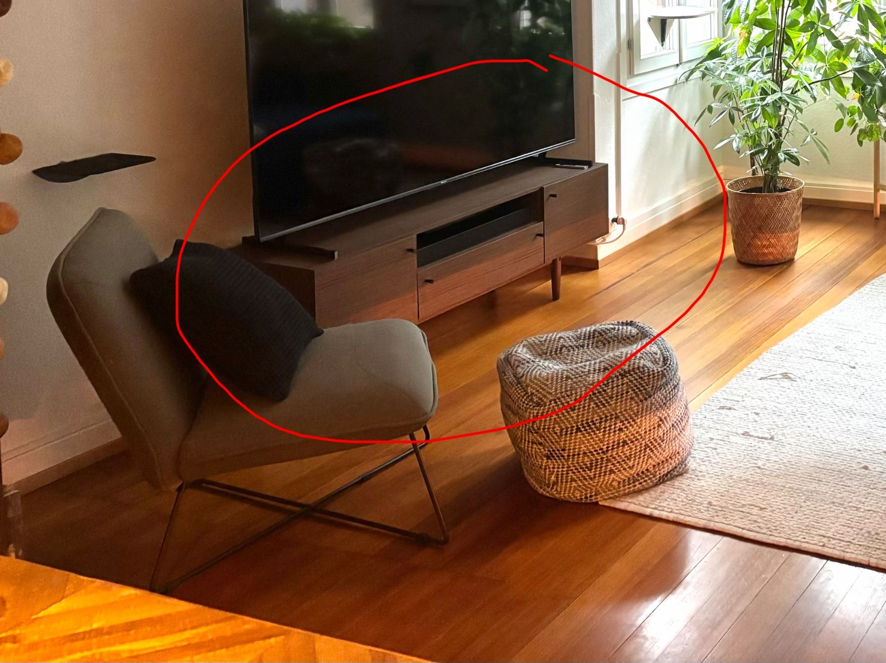 Mobili TV: TV Lowboard Braun – Usato da Baden venduto da Garini