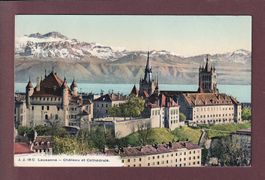 LAUSANNE - Château et Cathédrale