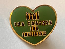 1 Pin Sigi - ihr Partner für Sauberkeit