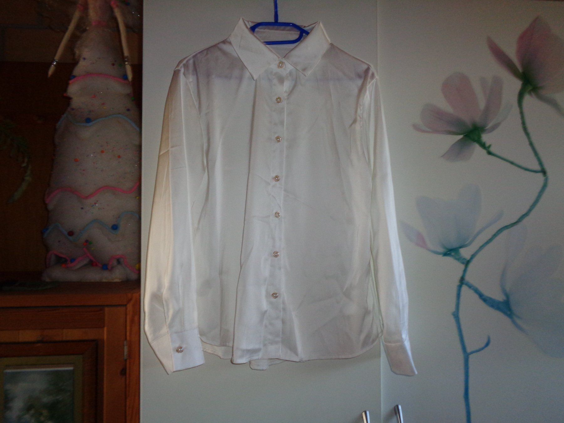 Shein Chemisiers: *** weisse Bluse von Shein *** / Neu ab 1.00 – Neuf (Voir description) à Othmarsingen par Leuchtturmlady