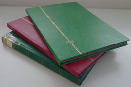 1941-1990, Sammlung von 1050 Viererblöcken in 3 Alben WAUU!!