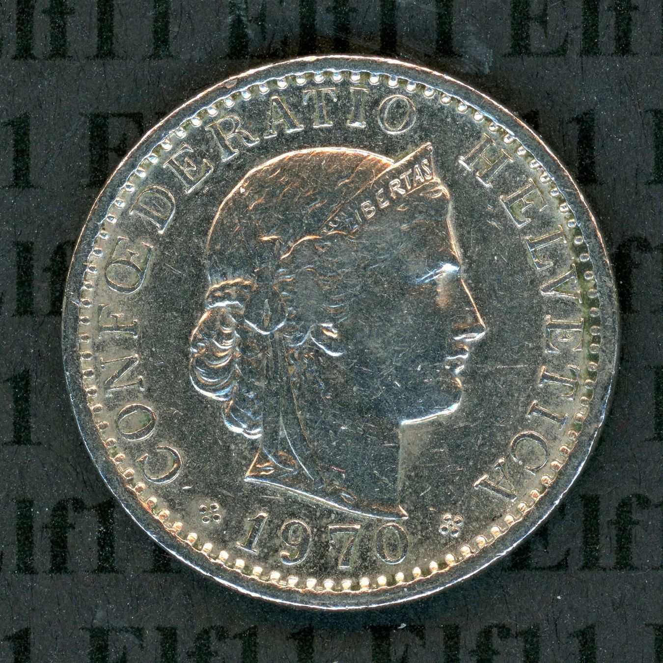 Tutti le monete: CHF___0.20 1970 -vz 20 Rappen – Usato da Widnau venduto da Elf11