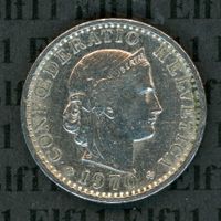 CHF___0.20 1970 -vz 20 Rappen
