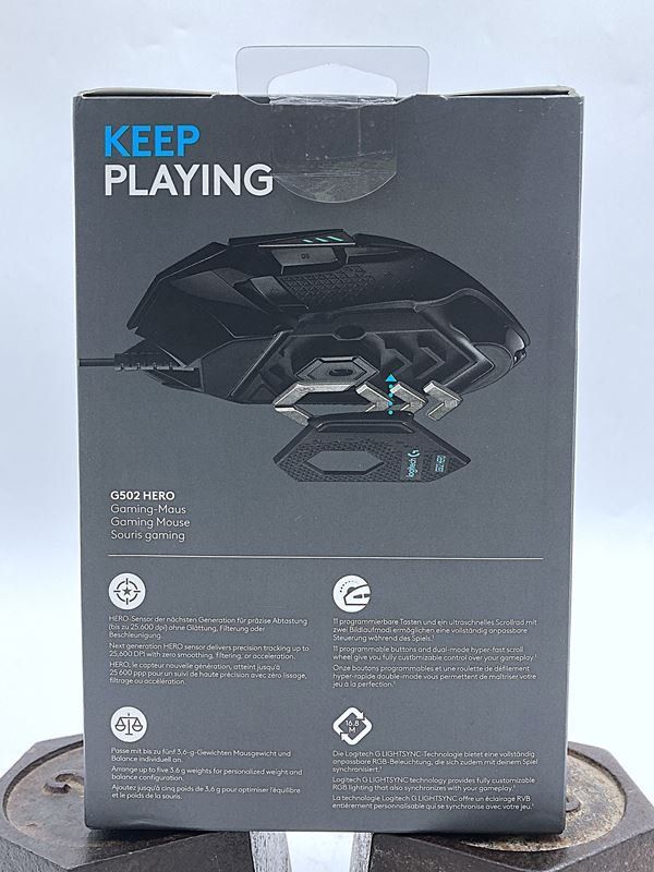 Logitech Souris: LOGITECH | Maus | G502 Hero | Schwarz – Neuf (Voir description) à Wittenbach par Restwert_St-Gallen 1