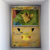 Pikachu 027/128 30th anniversary ENG