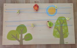 HABA Memoboard / Fotohalter aus Holz