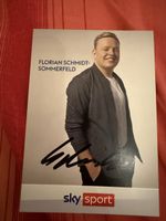 Florian Schmidt-Sommerfeld Sky Sport signierte Karte