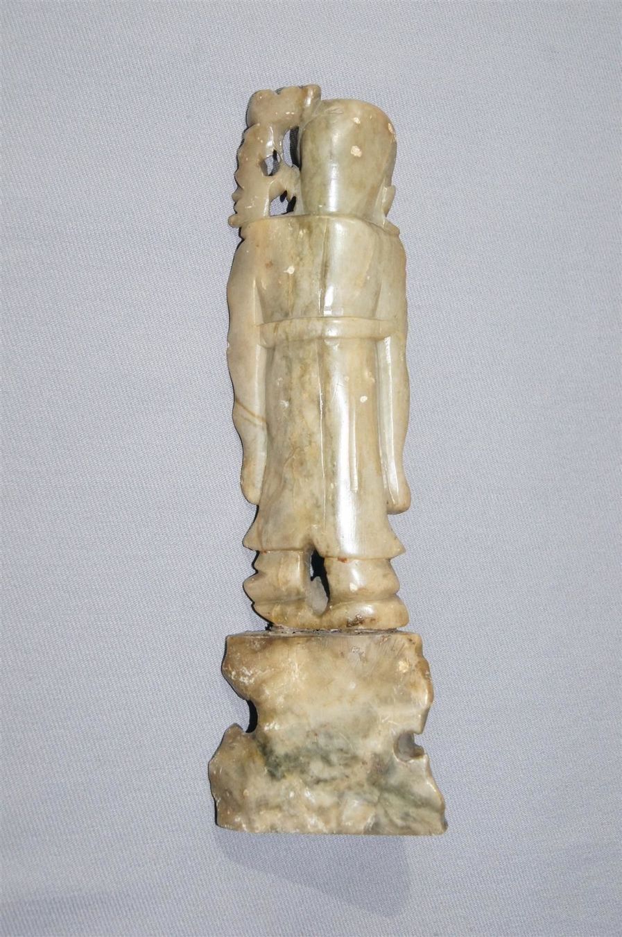 Statuette: Specksteinfigur eines Bettelmönchs – Usato da Geroldswil venduto da ARTEFACTO 5