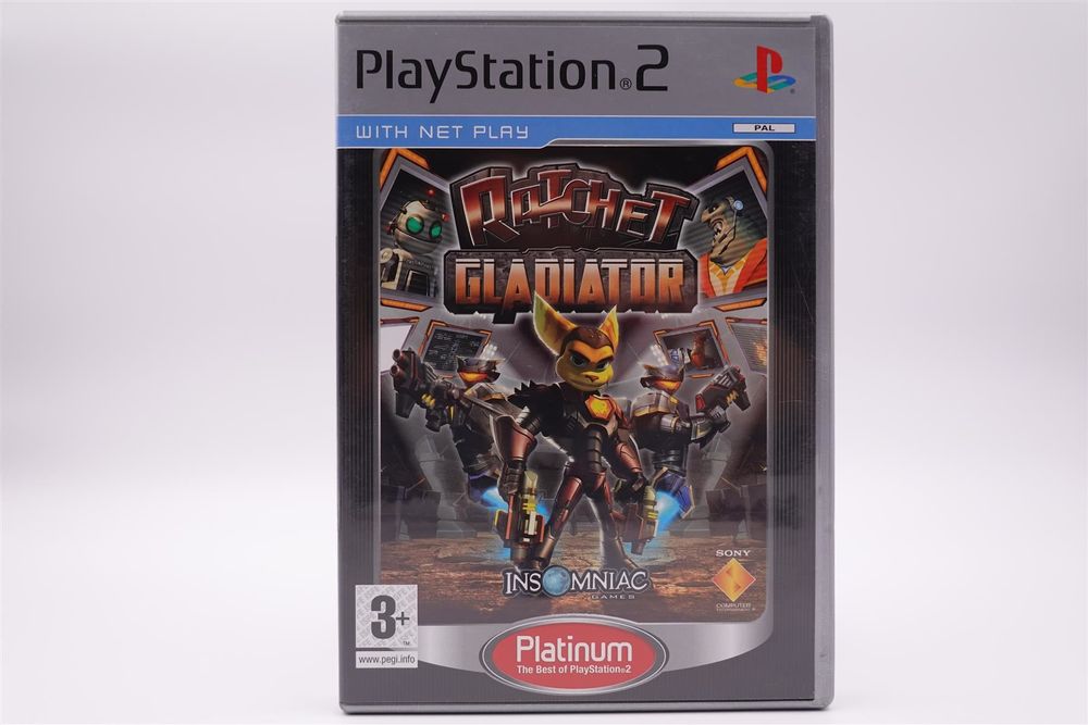 Manuel / Notice Du Jeu PS2 Ratchet : Gladiator - Bon état, Version Française