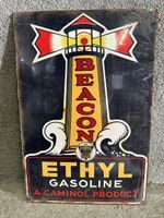 Ethyl gasoline beacon benzin Tankstelle 