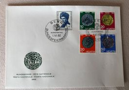 Pro Patria FDC 1962   Siehe Original Fotos.